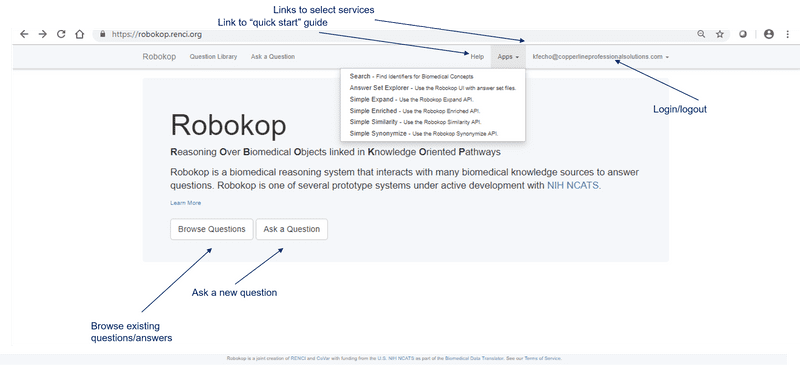 ROBOKOP UI